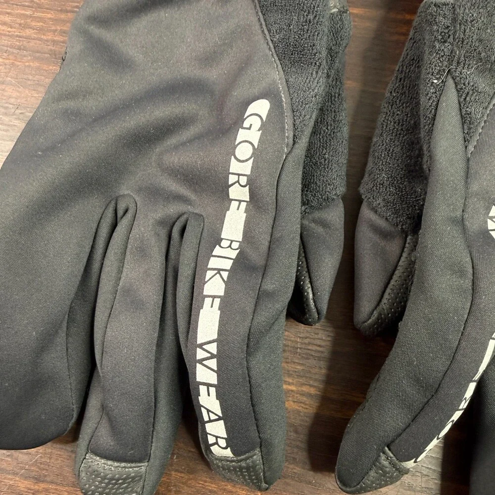 Gorewear Bike Wear Windstopper Split Gloves - Medium Black Lobster Biking